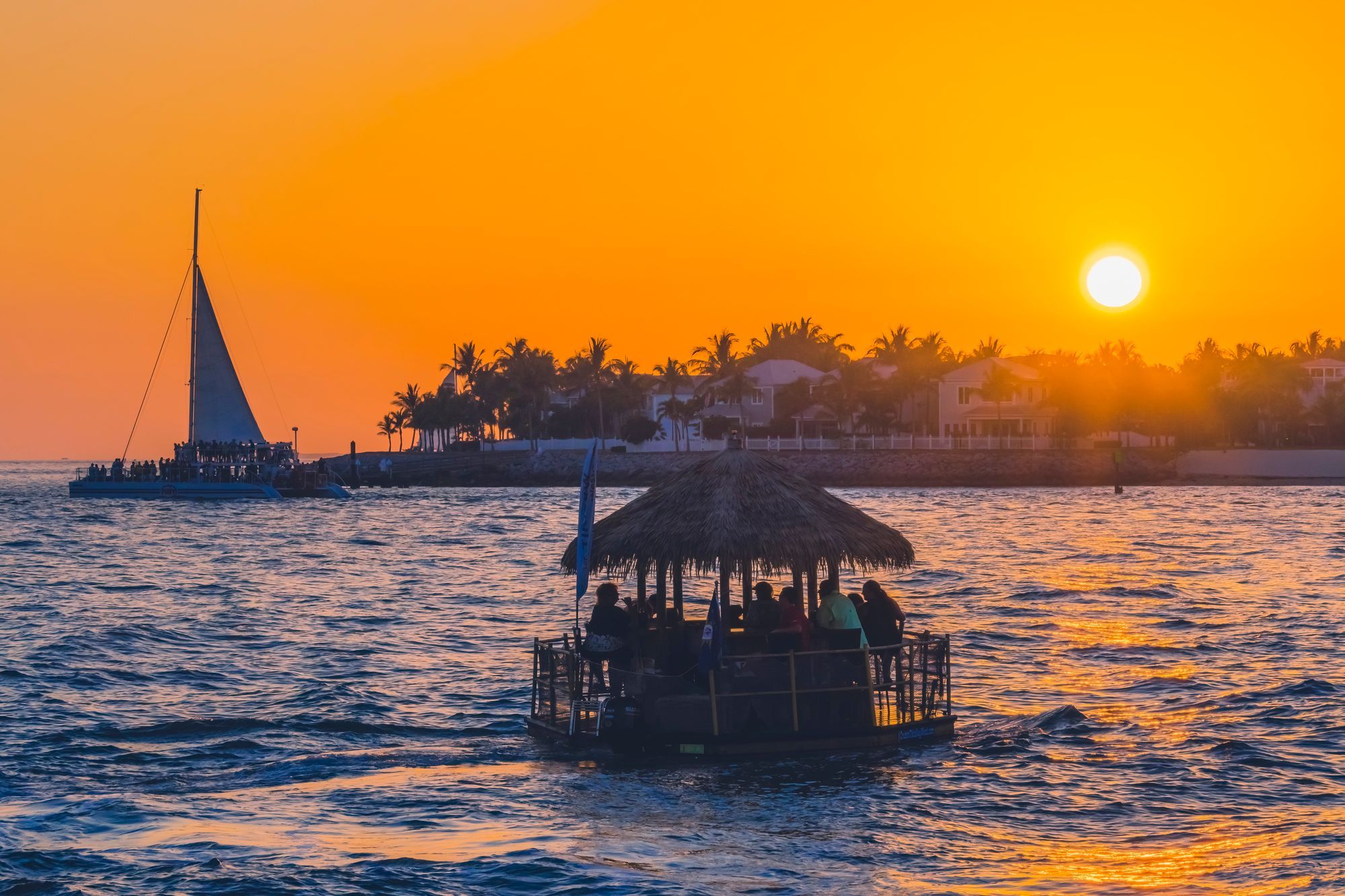 Key West Sunset - Tiki Bar