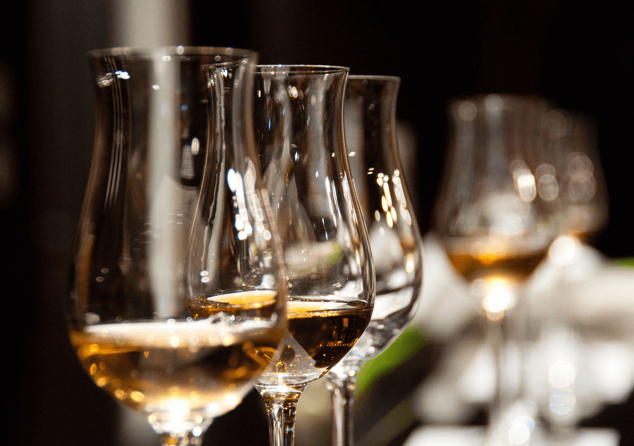 Icewine close up with dark background found in Niagara Peninsula
