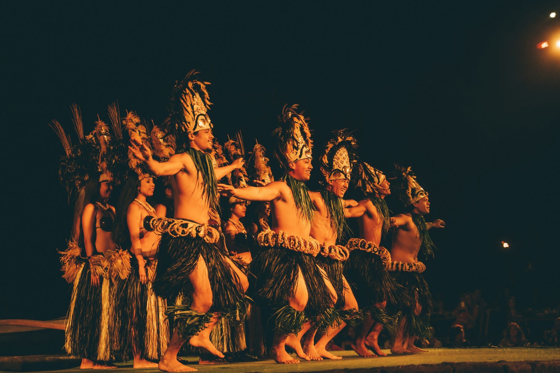 Hula Dancing At The Royal Hawaiian Center