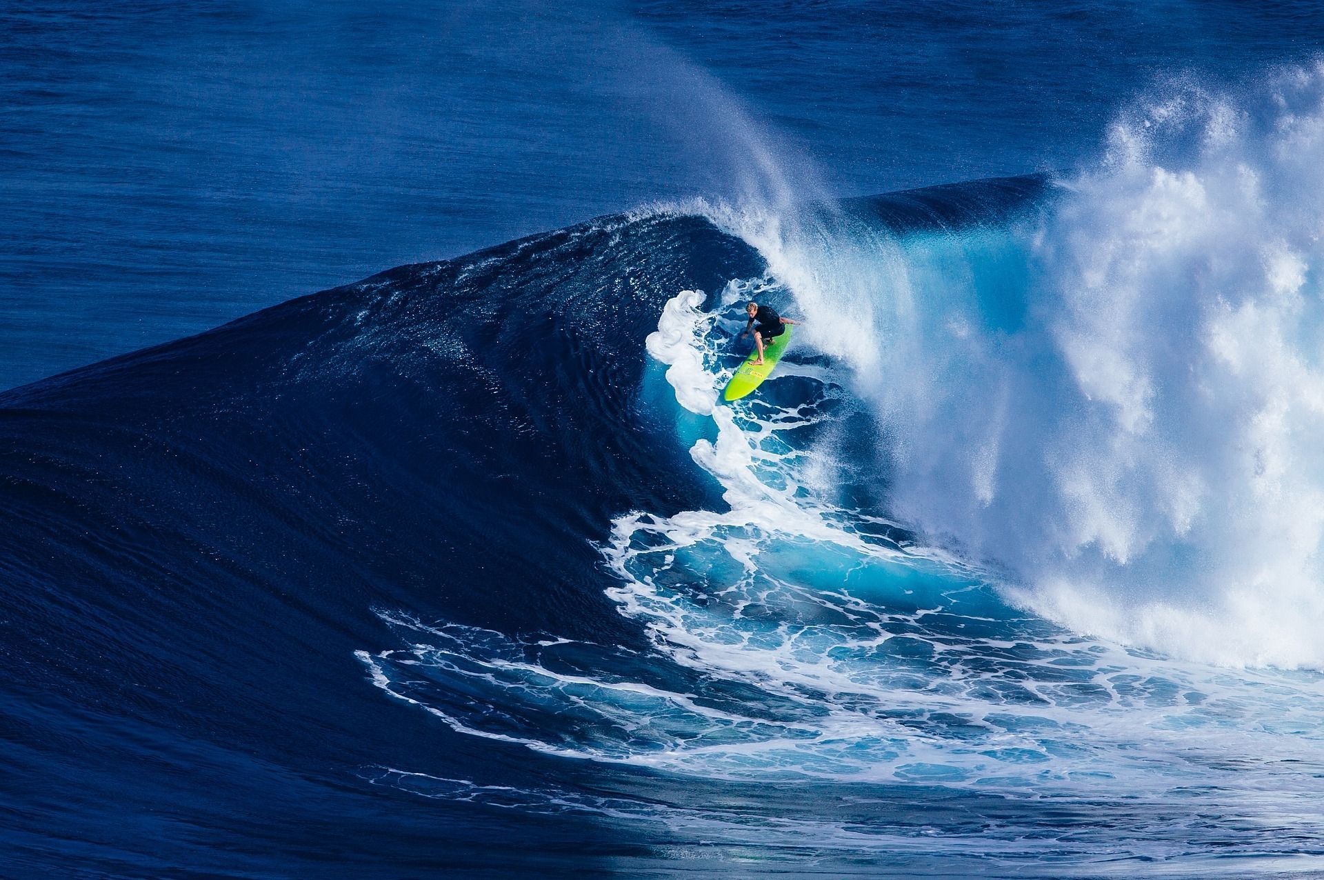 Surfing Near Diamond Head Beach