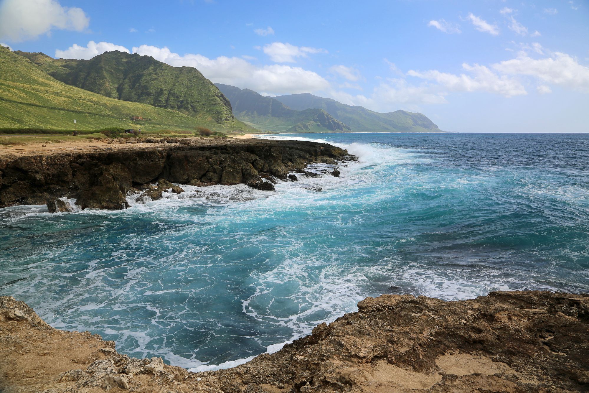 Kaena Point State Park on the Northwestern Tip of Oahu, Hawaii