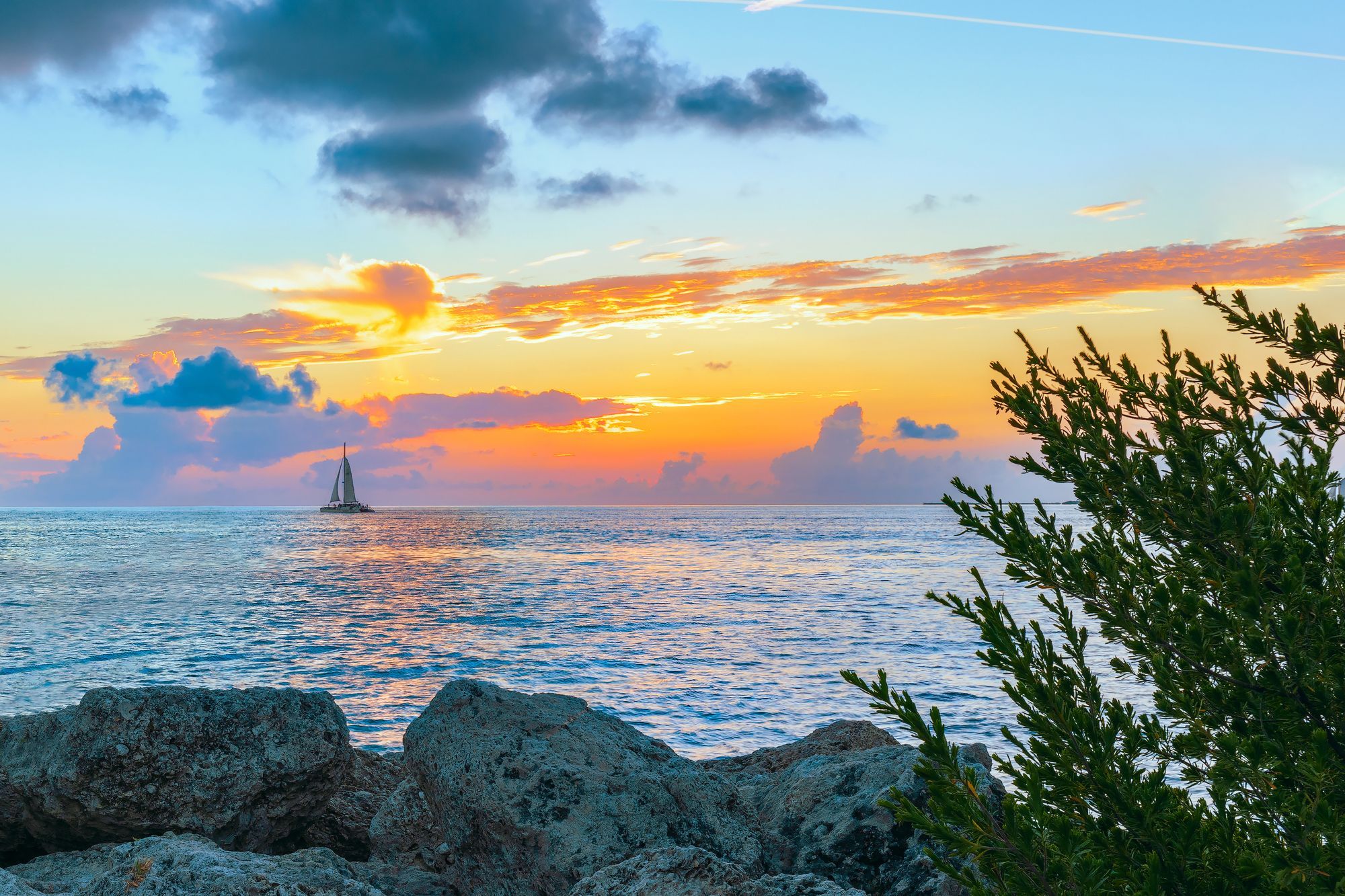 Sunset In Fort Zachary Taylor State Park