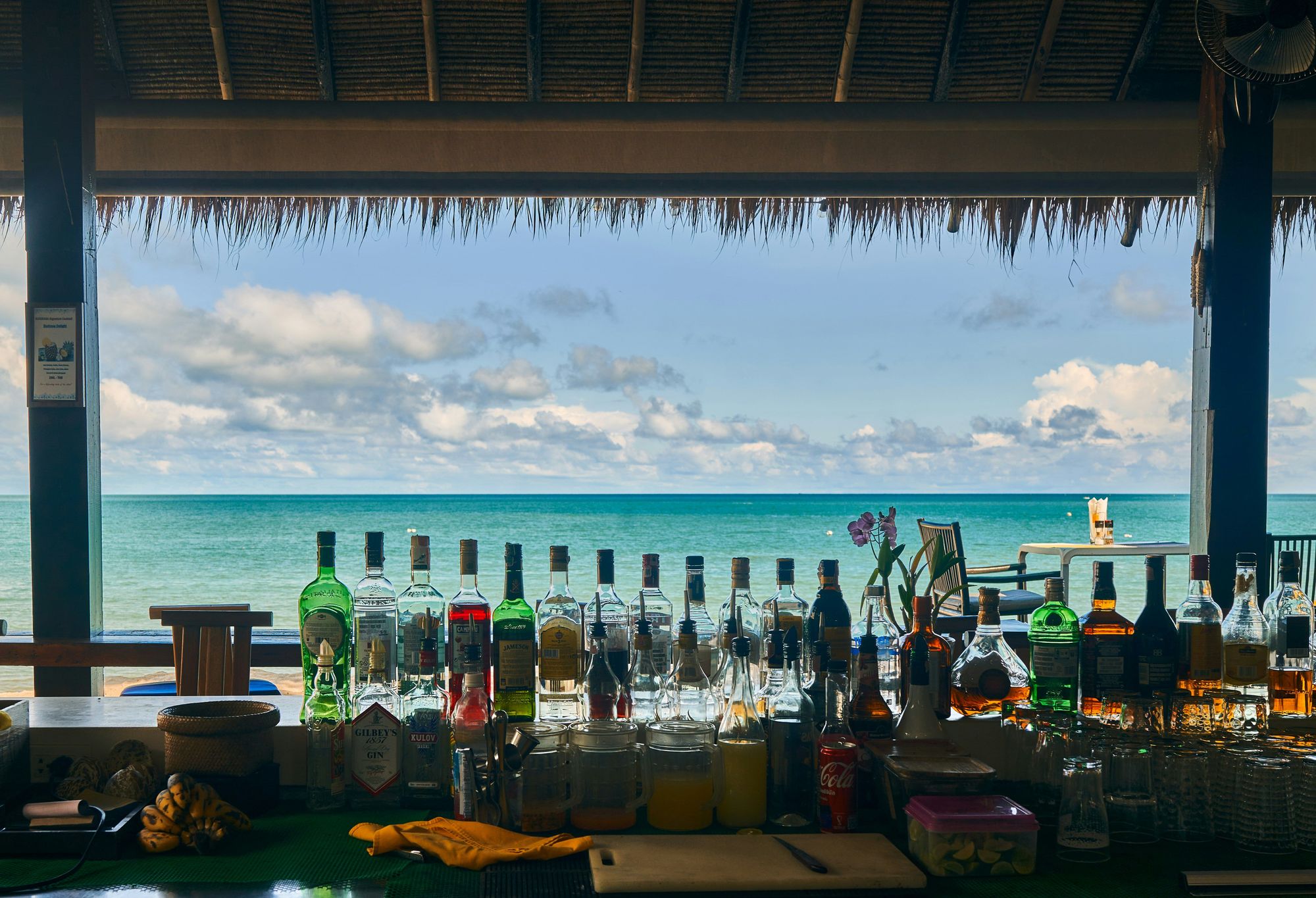 Bachelor Parties In A Tiki Beach Bar
