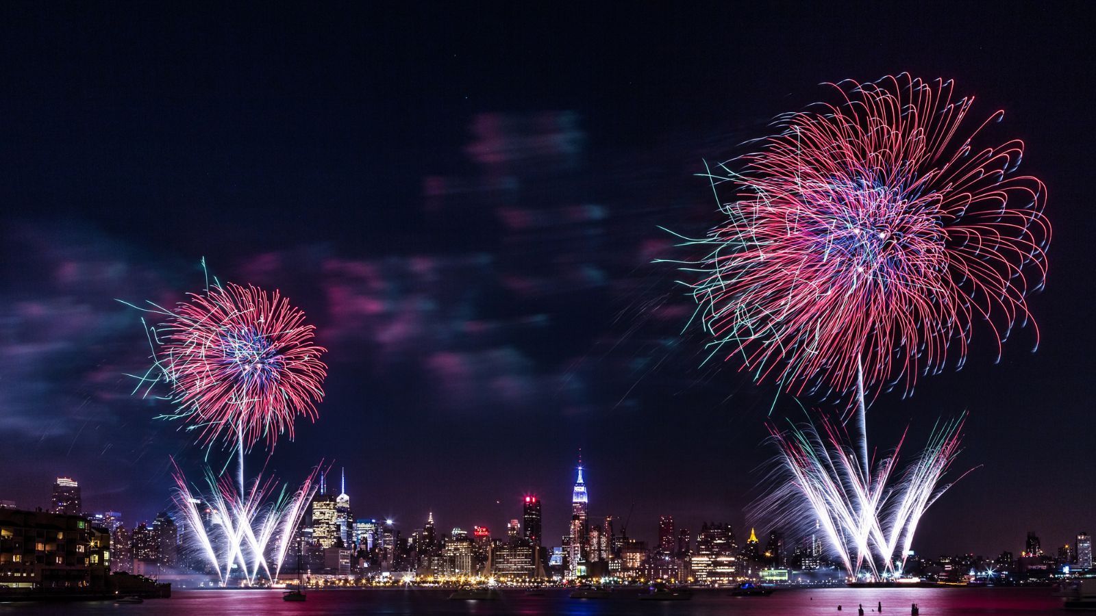 July Festivities In Clearwater Beach - Largest Fireworks Display