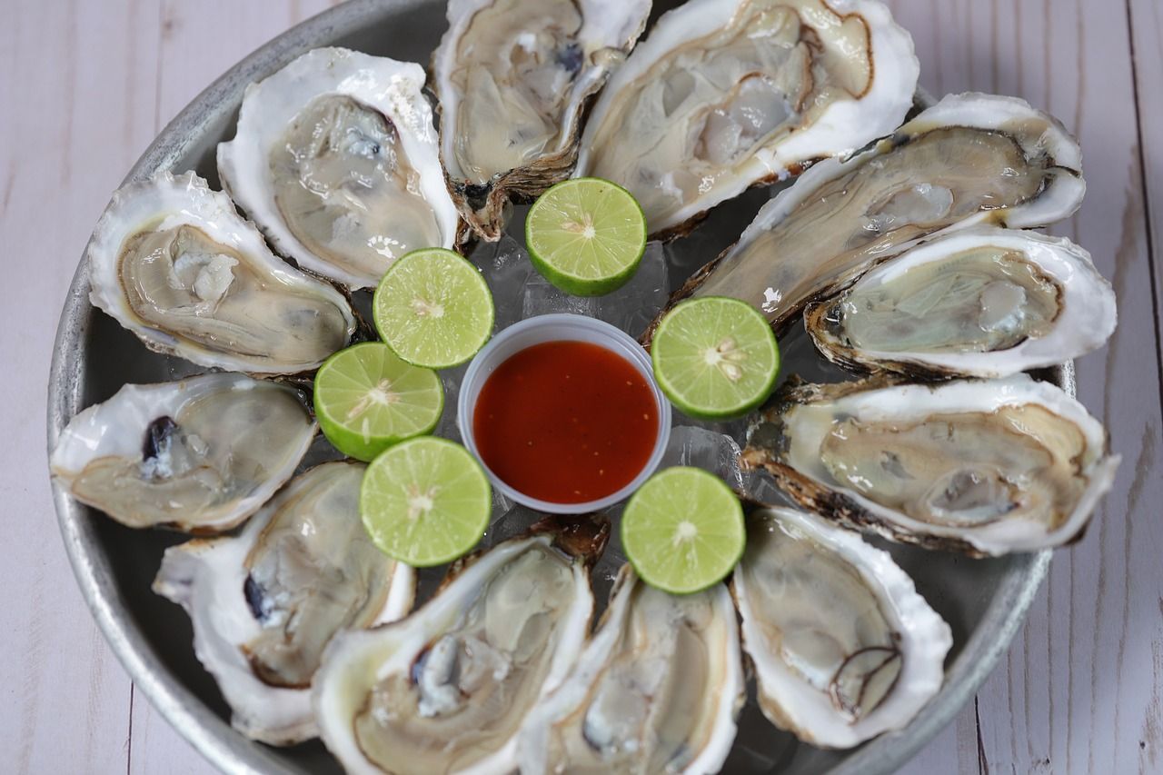 Half Shell Raw Oyster