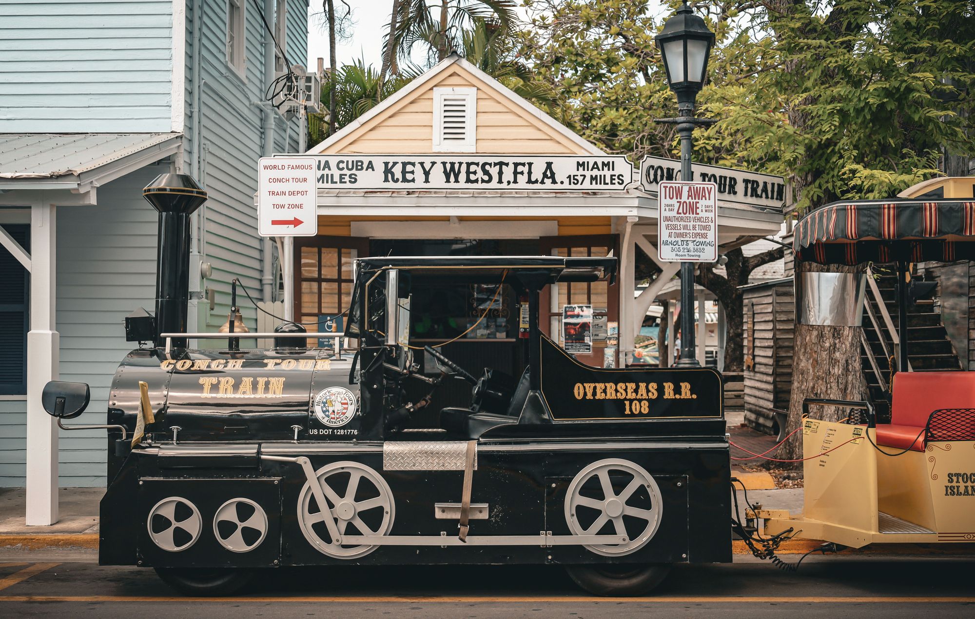 Ride The Historic Conch Tour Train In Key West