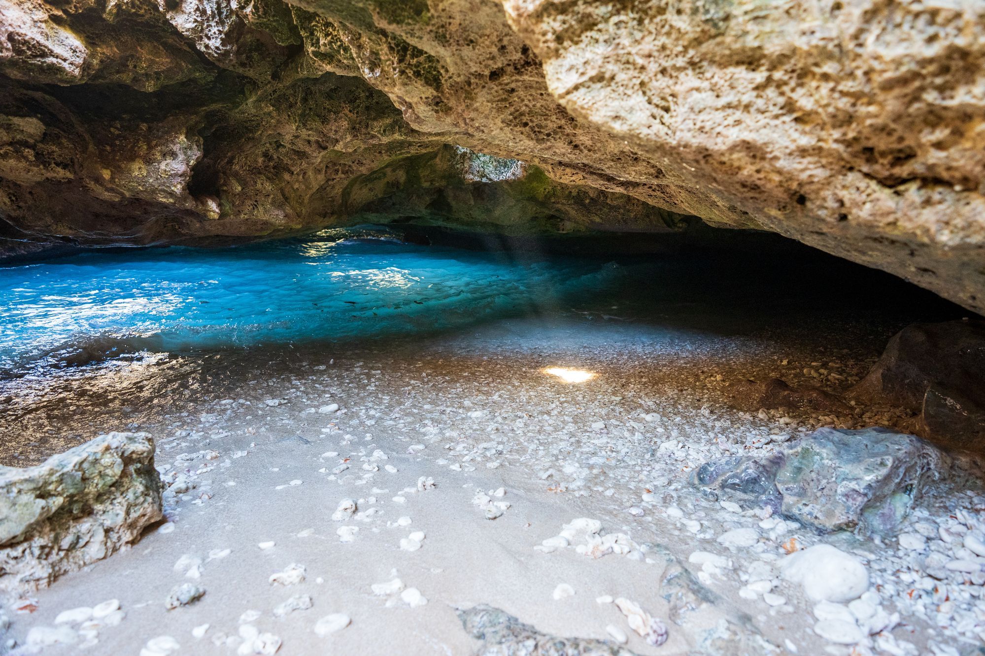 Mermaid Caves at Nanakuli Beach Park