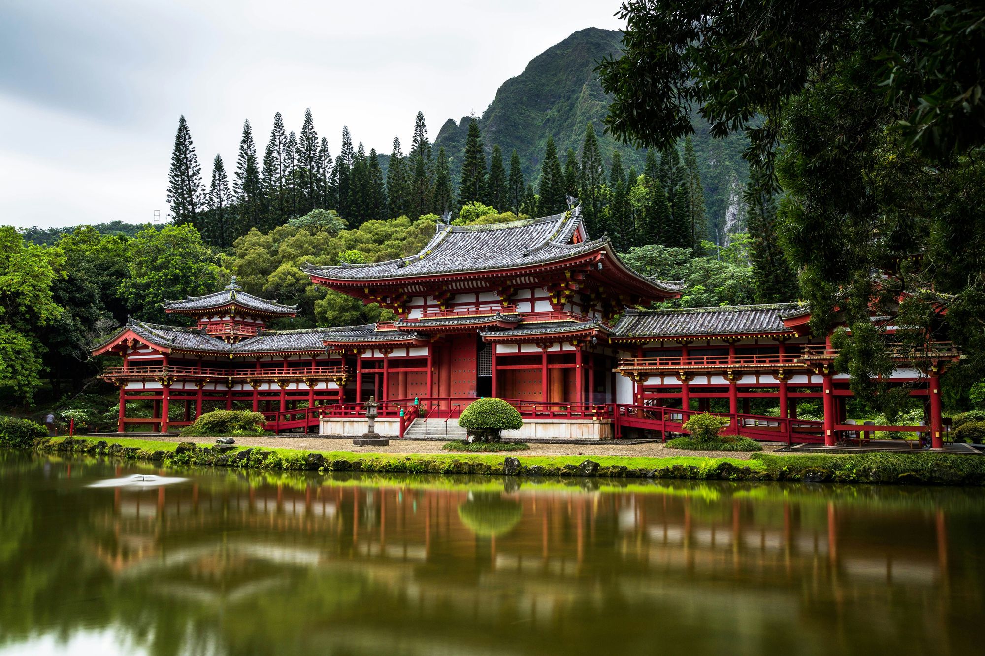 The Byodo-In Temple - Valley Of The Temples Memorial Park