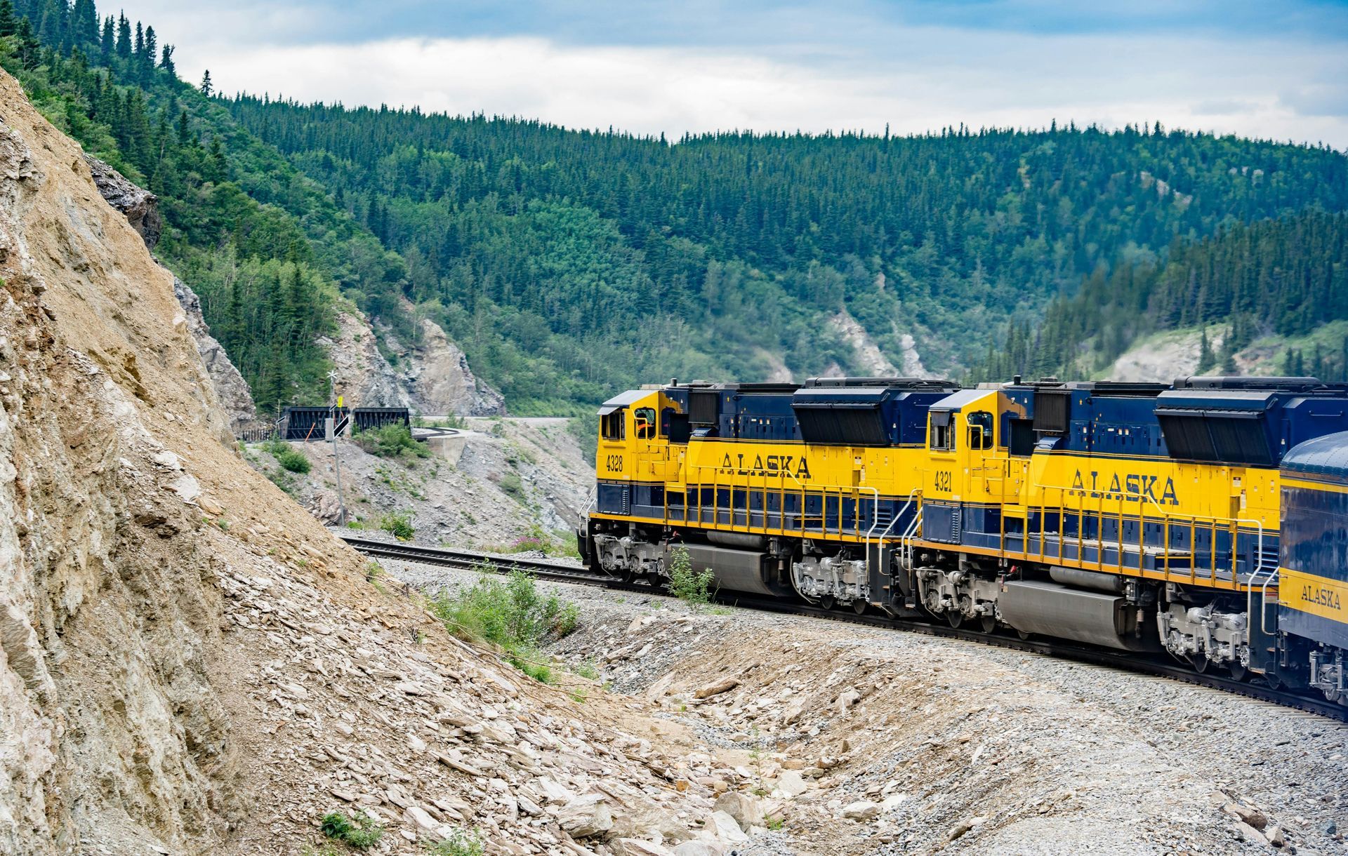 Travel On The Historical Alaskan Railroad