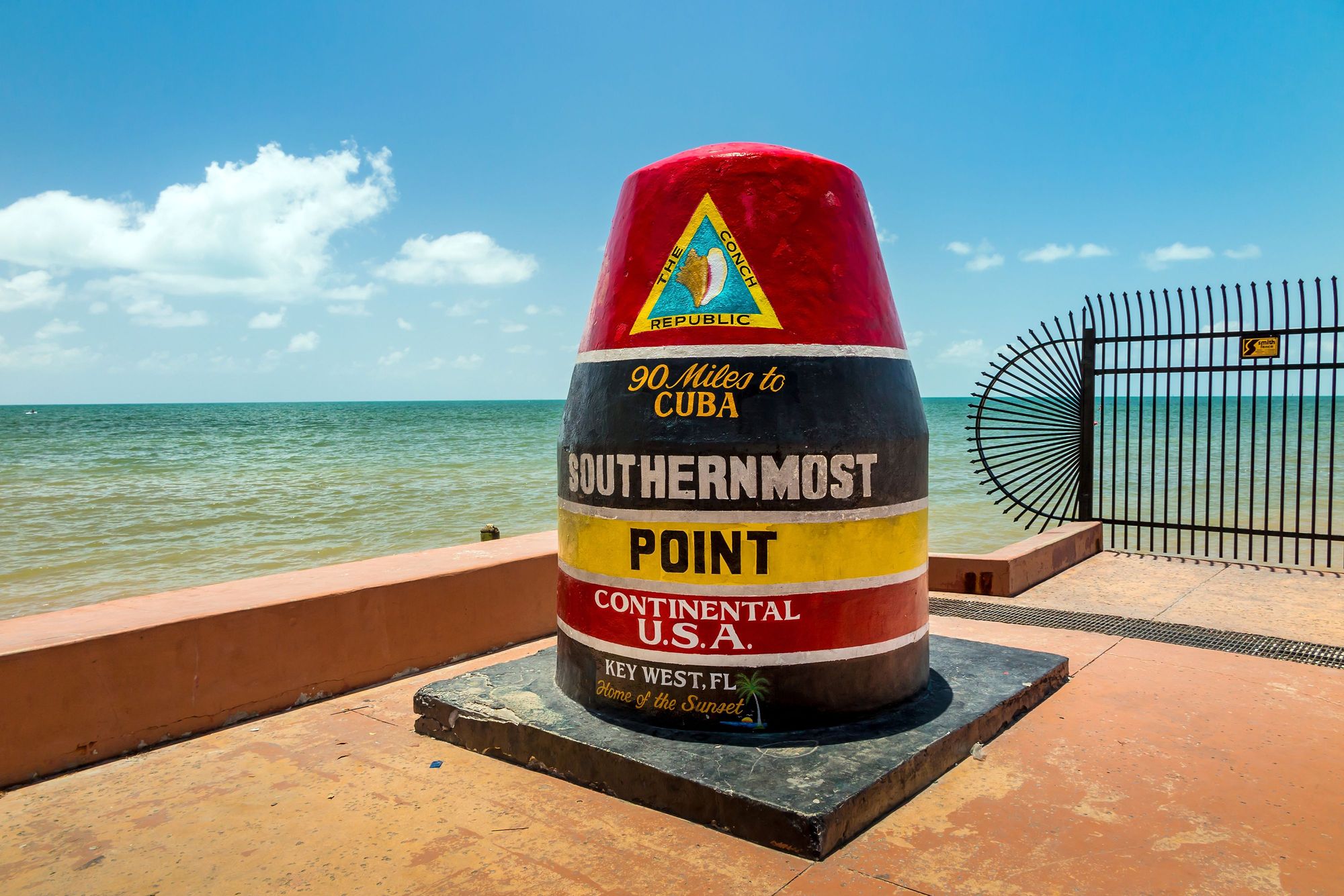 Southernmost Point Buoy In Key West