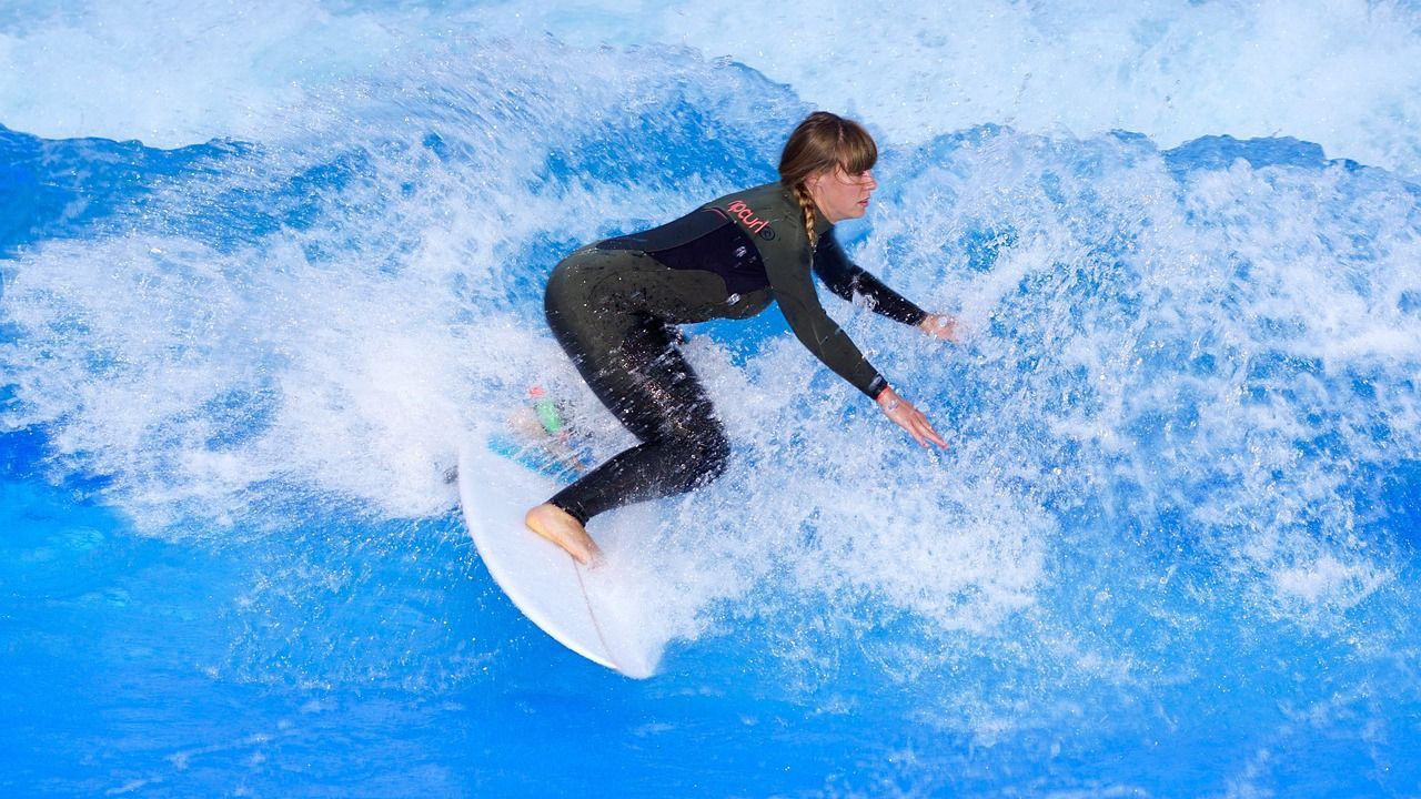Surfing Simulator Excitement In Clearwater