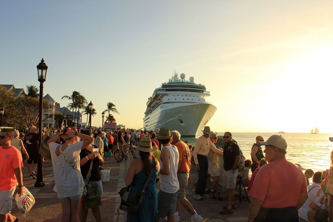 Key West Sunset At Mallory Square