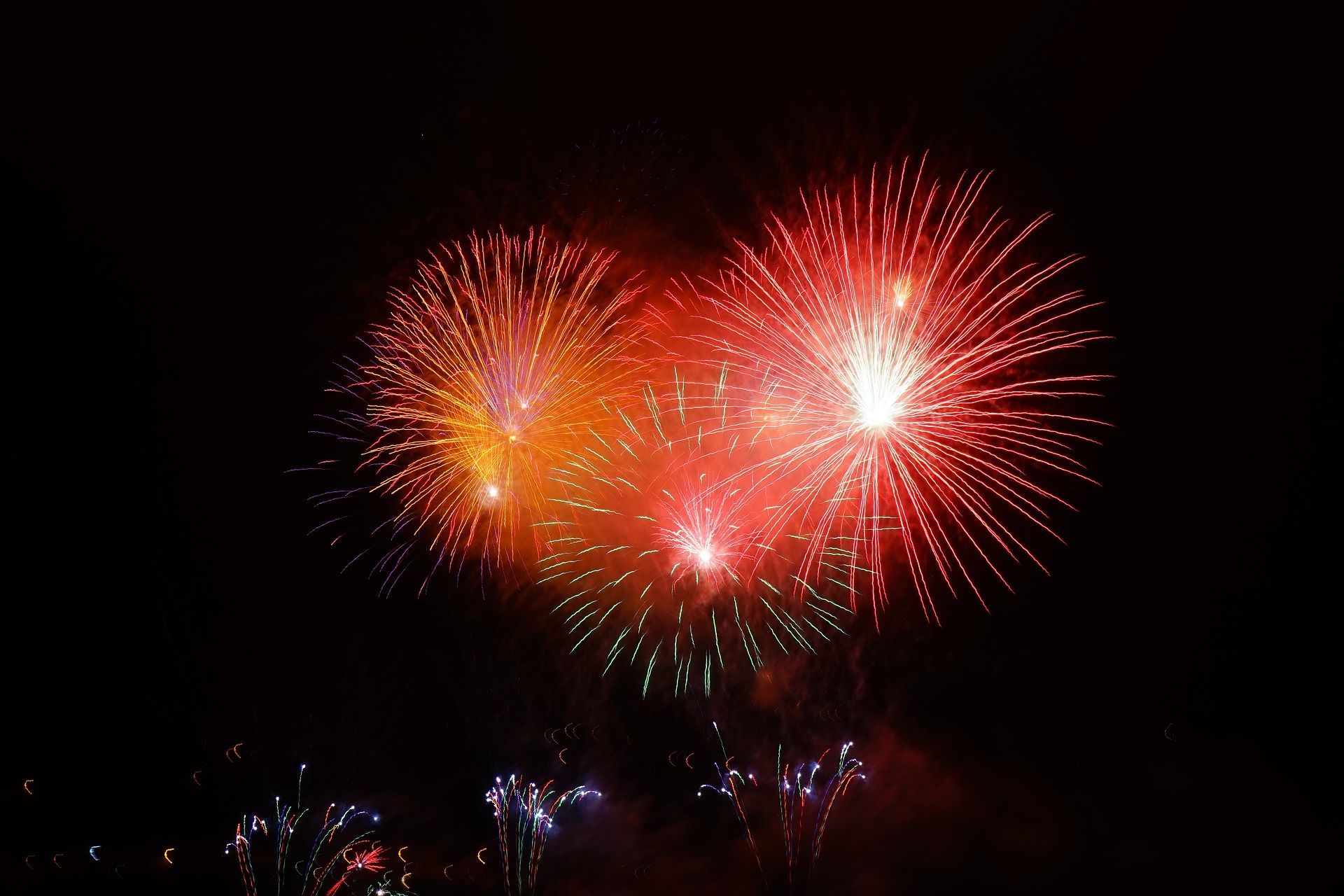Fireworks Cruise Near Edward B. Knight Pier