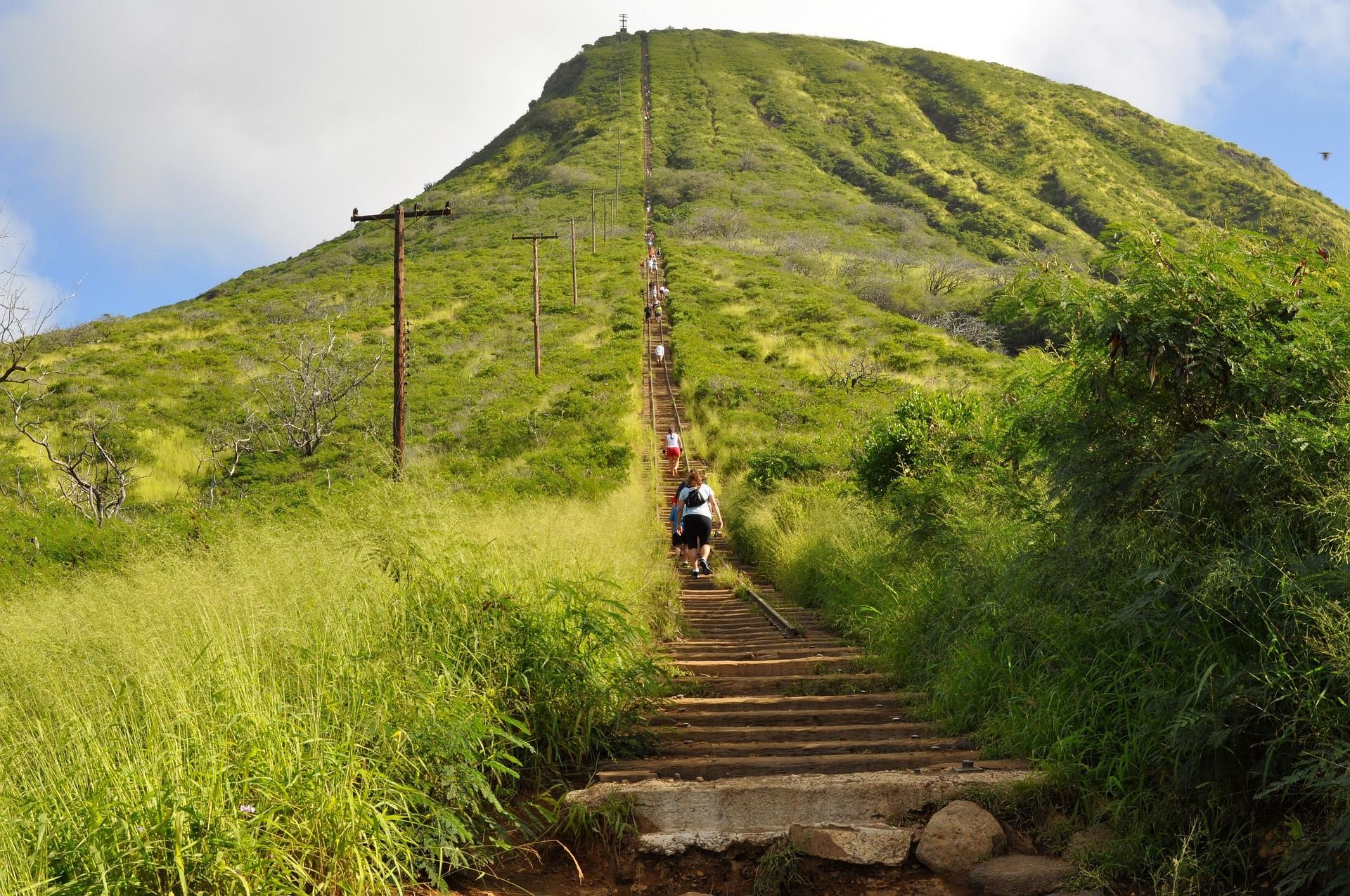 Koko Head Crater Trail, Hawaii Kai, Oahu