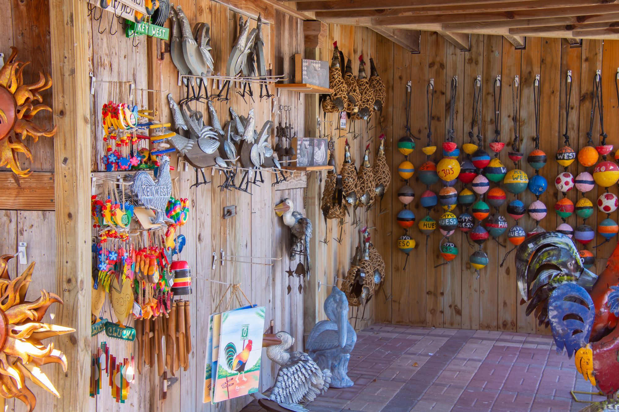 Colorful Souvenirs - Shopping In Key West