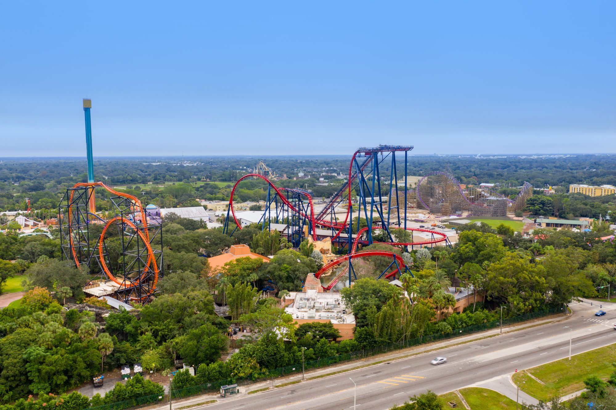 Roller Coasters Birthday Celebration In Busch Gardens