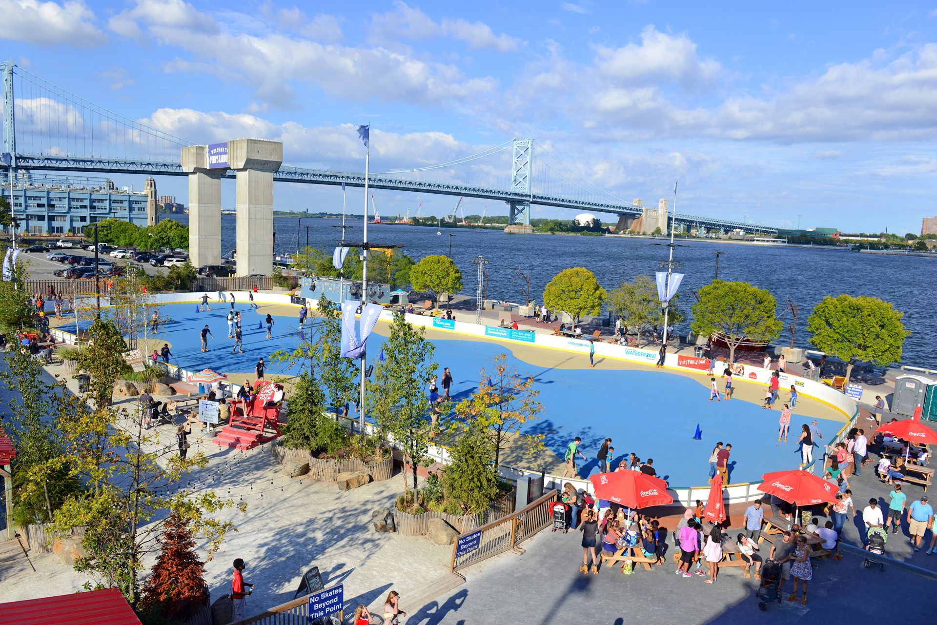 Penn’s Landing In Center City District, Philadelphia