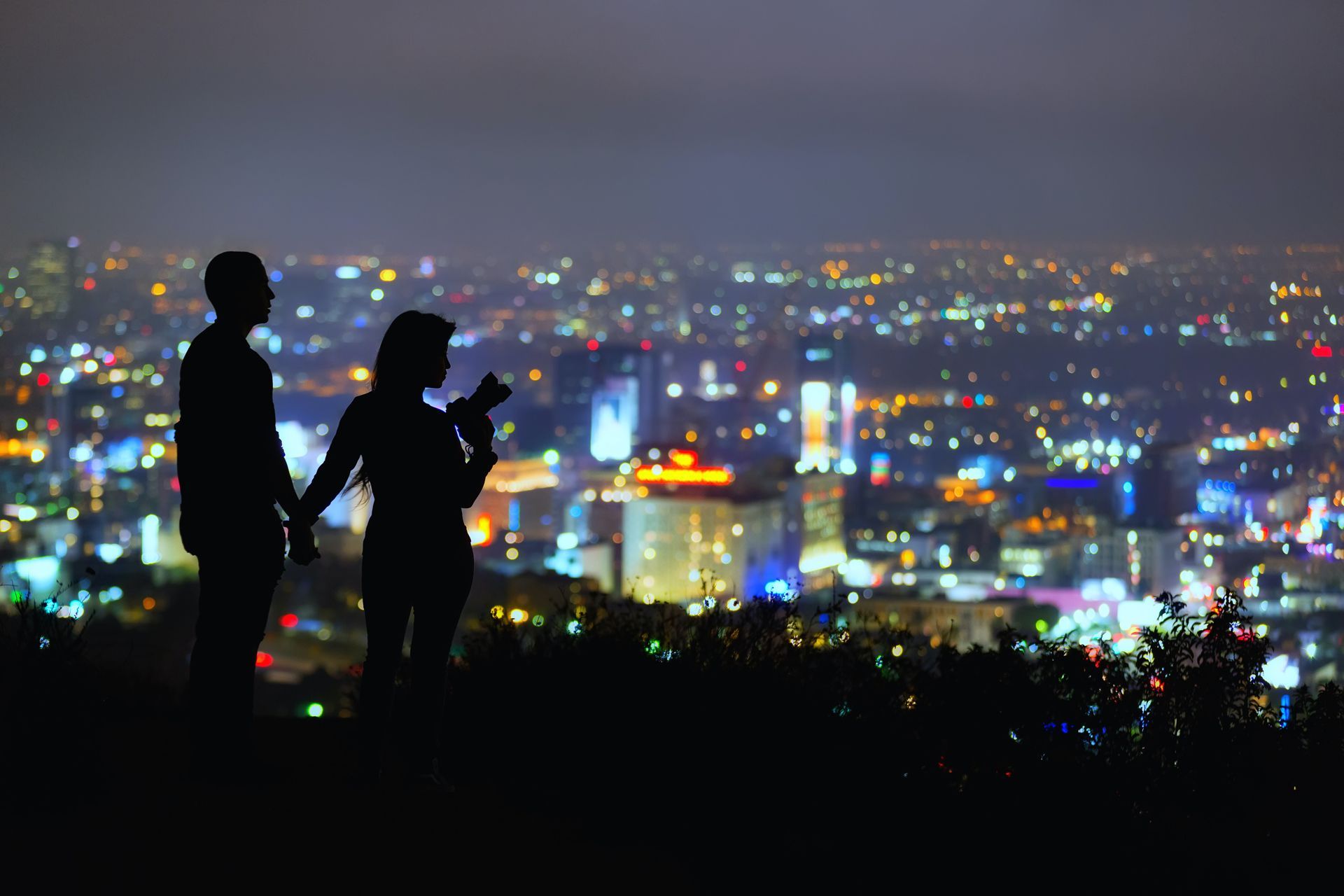 Skyline Views Of Los Angeles