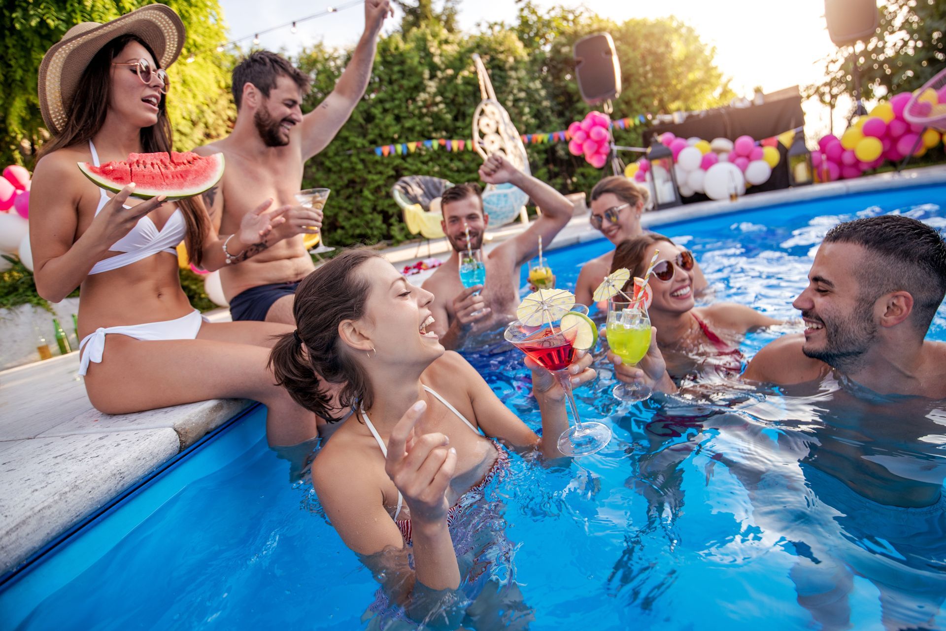 Pool Party In Key West