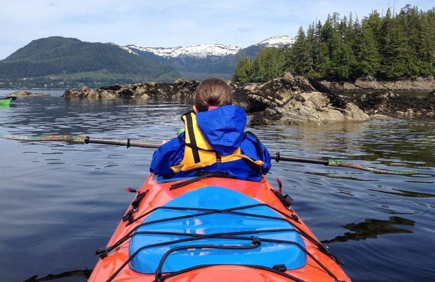 Sea Kayaking Tours Near The Port of Icy Strait