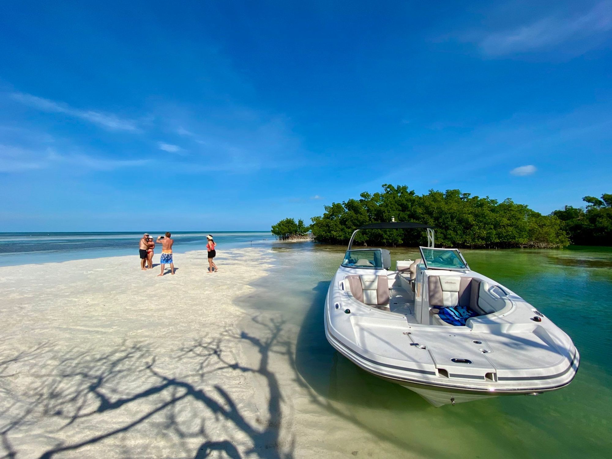 Key West Boat Trip To Mud Keys Mangrove Islands - The Best Backcountry Guide In Key West