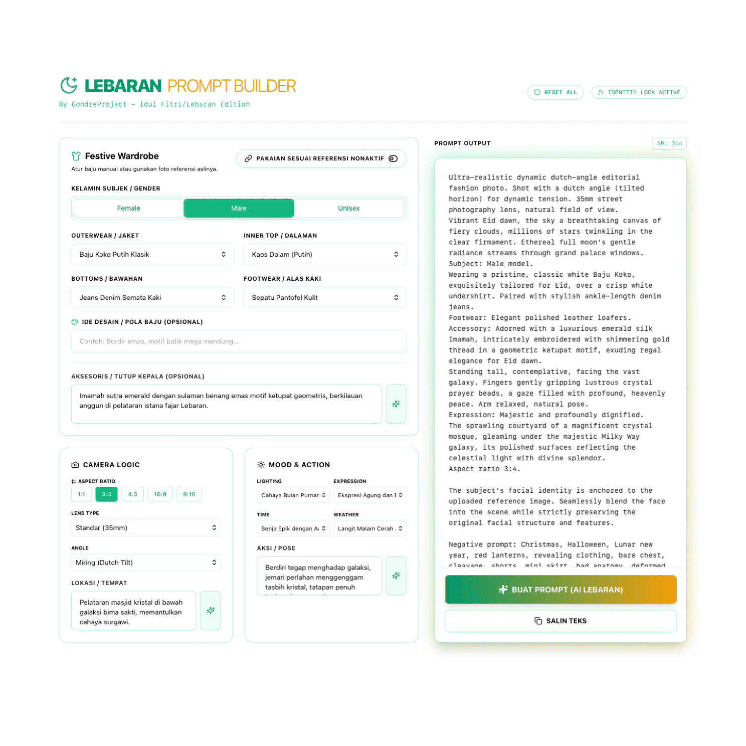 Screenshot Dashboard Builder