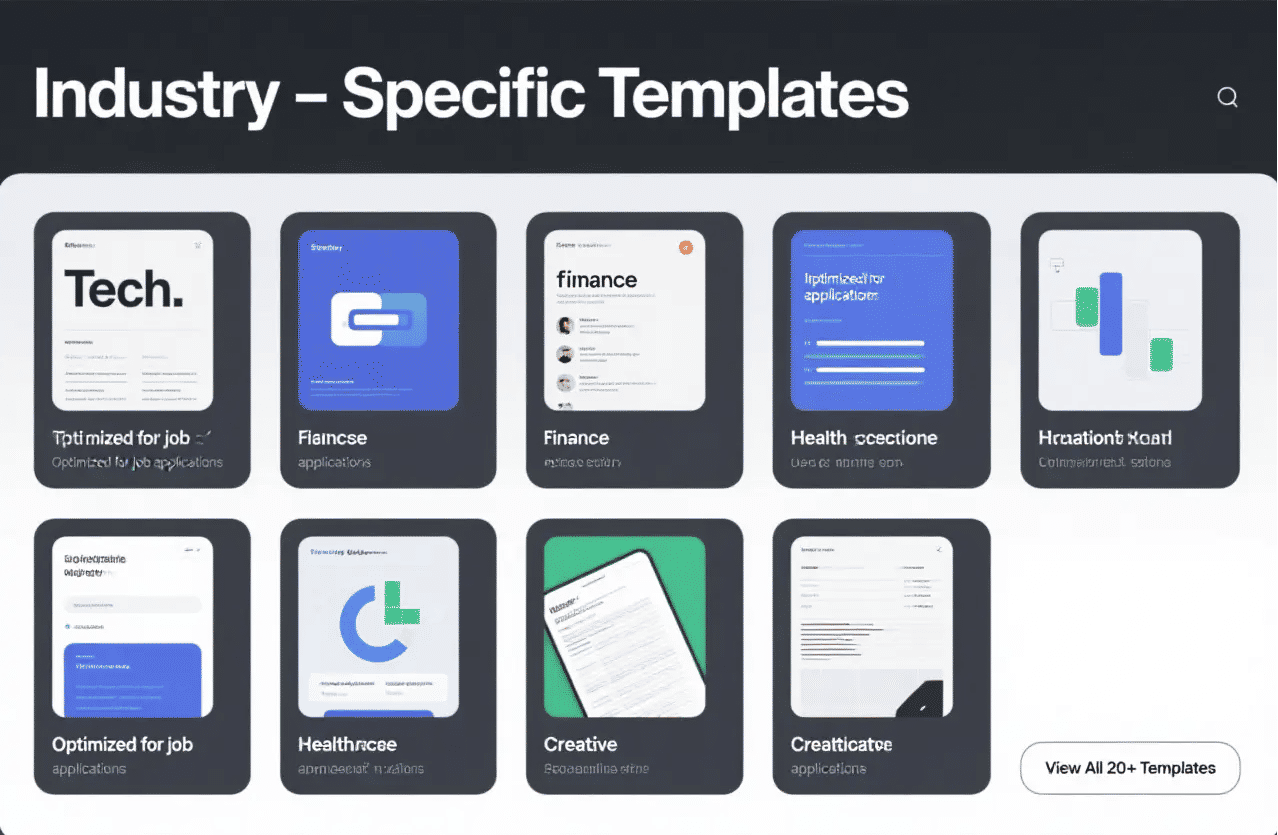 Industry Templates Gallery