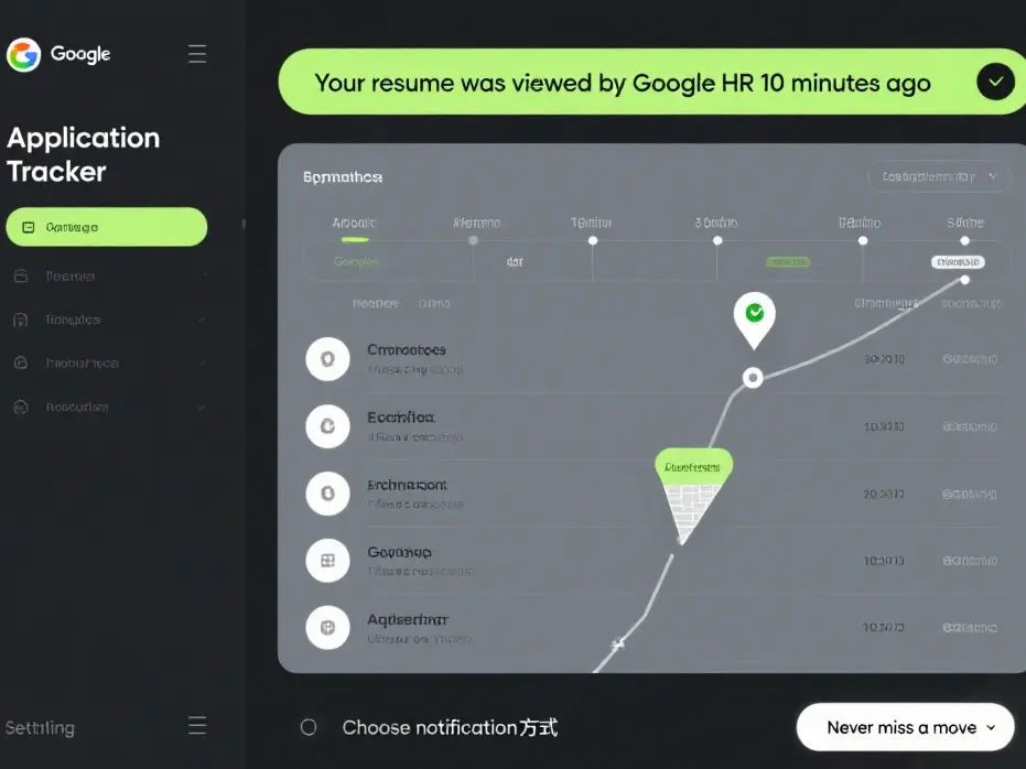 Resume Tracking Dashboard