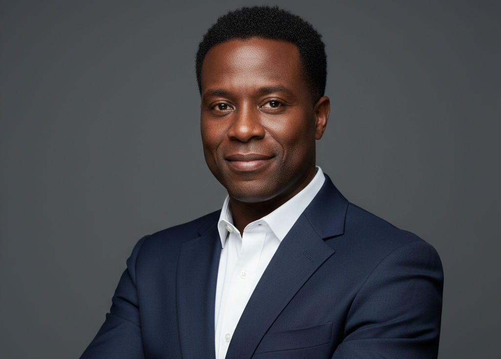 Handsome Black man Portrait