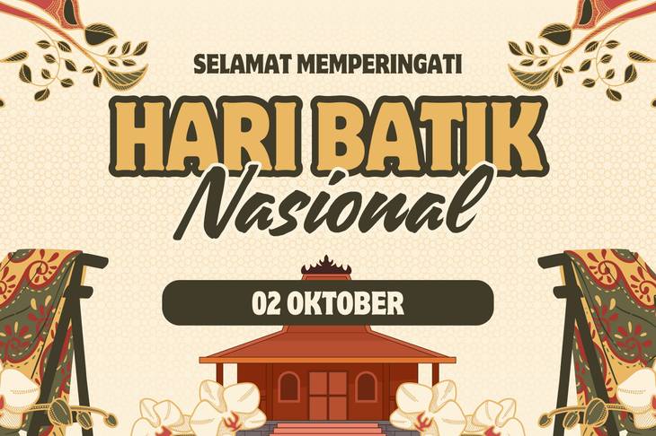 2 Oktober Diperingati sebagai Hari Batik, Simak Sejarah dan Eksistensinya