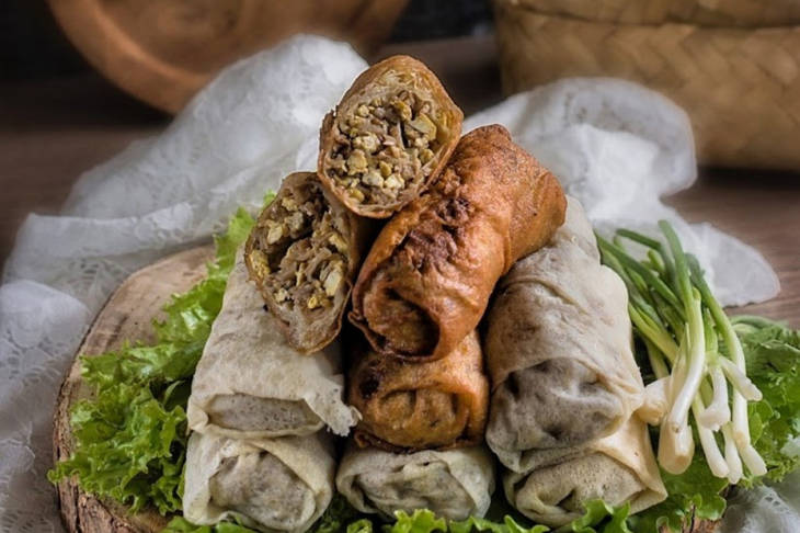 Visualisasi lumpia samirono Jogja untuk tempat terbaik untuk menikmati lumpia samirono jogja