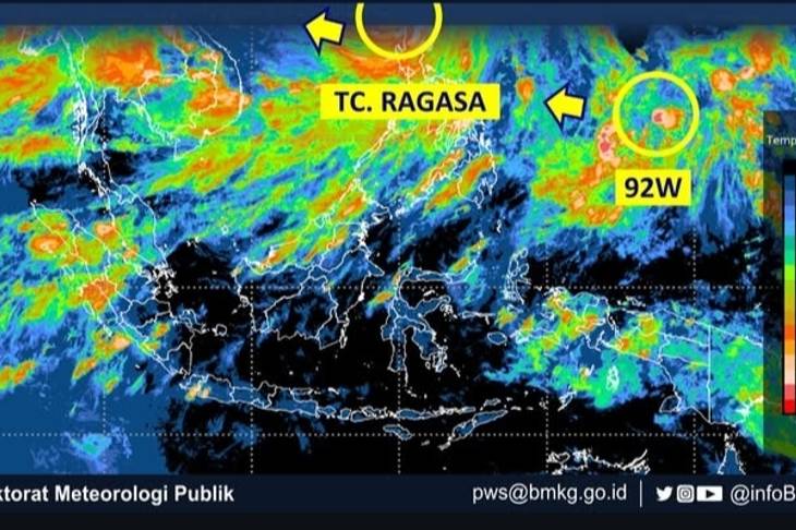 BMKG Himbau Siklon Tropis Ragasa Muncul Dekat Indonesia, Apa Yang Perlu Dipersiapkan?