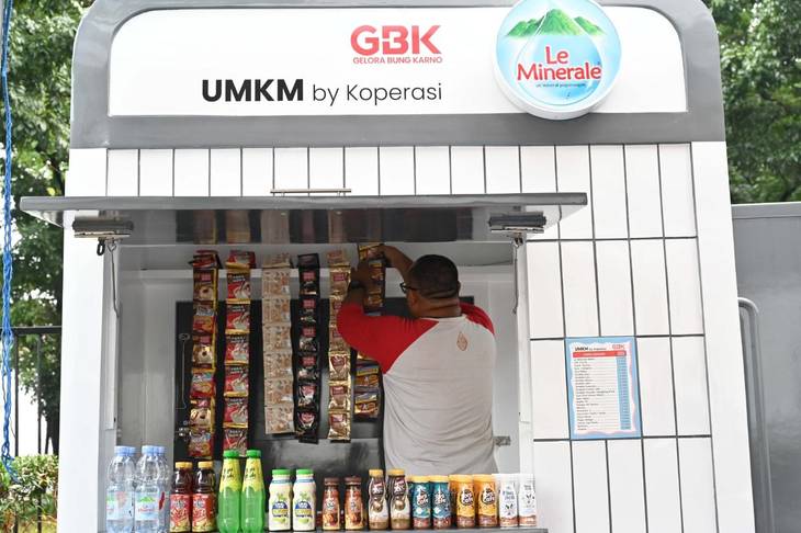 Bukan Sekadar Gerobak, Le Minerale Sediakan Wadah Usaha Untuk Dukung UMKM di GBK