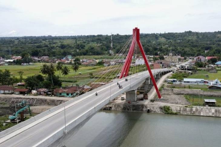 Jembatan Aek Tano, Penghubung Samosir dengan Sumatra yang Punya Pilar Berfilosofi Batak