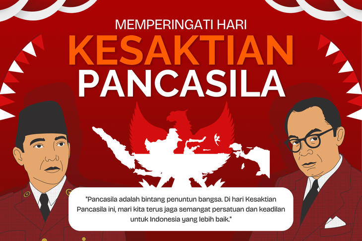 50 Kata-Kata Ucapan Hari Kesaktian Pancasila 1 Oktober 2025, Relatable dan Bisa Diunggah di Medsos!
