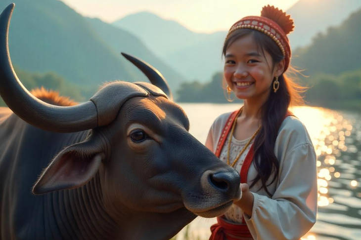 Legenda Putri Tandampalik dari Sulawesi Tengah, Kisah Gadis dan Kerbau Bule