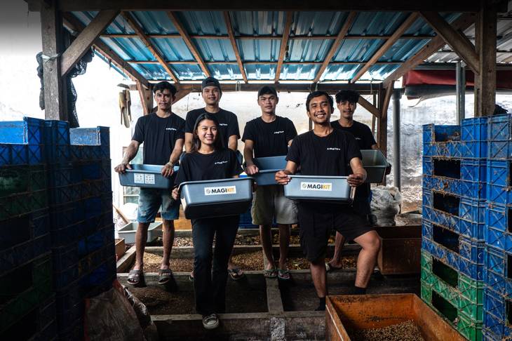 Magi Farm ala Ima Rida, Solusi Sampah Organik yang Menumpuk