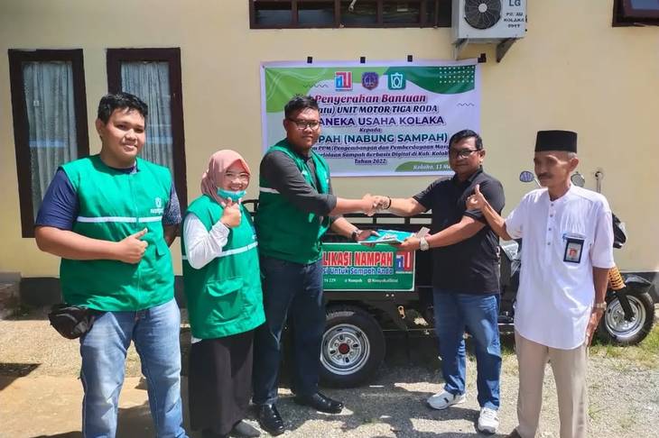 Nampah: Aplikasi Penukar Sampah Menjadi Uang