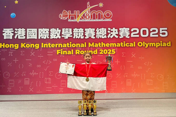 Samuel Anderson Lee, Bocah 7 Tahun Asal Bandung yang Langganan Dapat Medali di Olimpiade Matematika Internasional