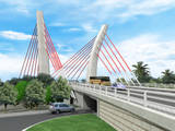 Gambar Sampul Jembatan Cable Stayed Pertama di Indonesia Ditargetkan Selesai Akhir Tahun Ini