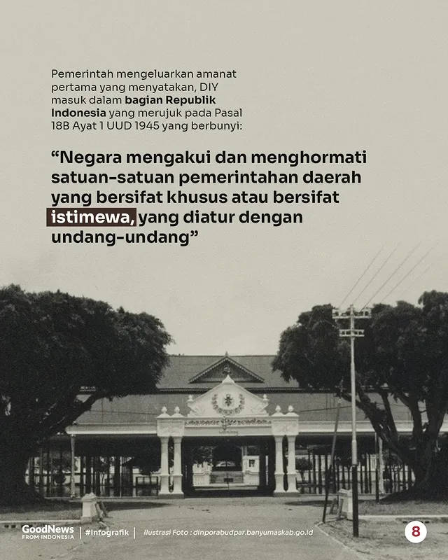 Mengapa Yogyakarta Disebut Daerah Istimewa?