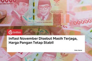Inflasi November Disebut Masih Terjaga, Harga Pangan Tetap Stabil