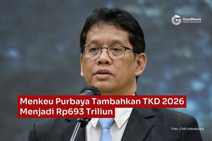 Menkeu Purbaya Tambahkan TKD 2026 Menjadi Rp693 Triliun
