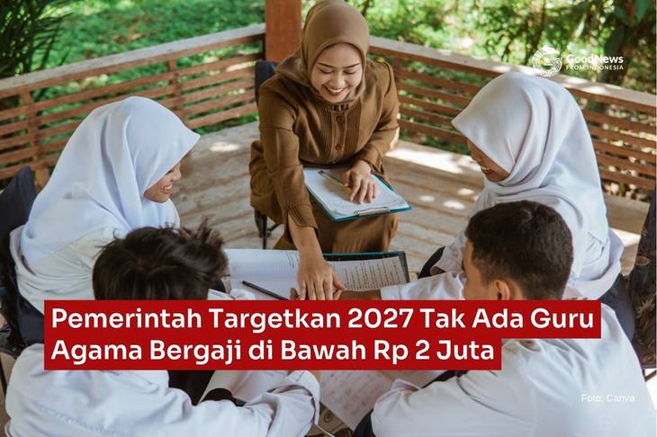 Pemerintah Targetkan 2027 Tak Ada Guru Agama Bergaji di Bawah Rp 2 Juta