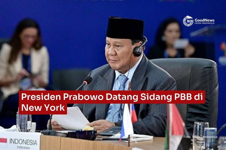 Presiden Prabowo Datang Sidang PBB di New York