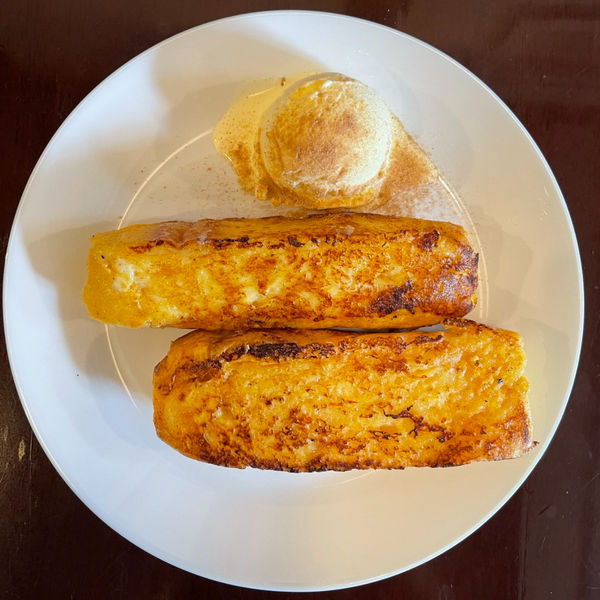 フレンチトースト(バニラアイス付き)