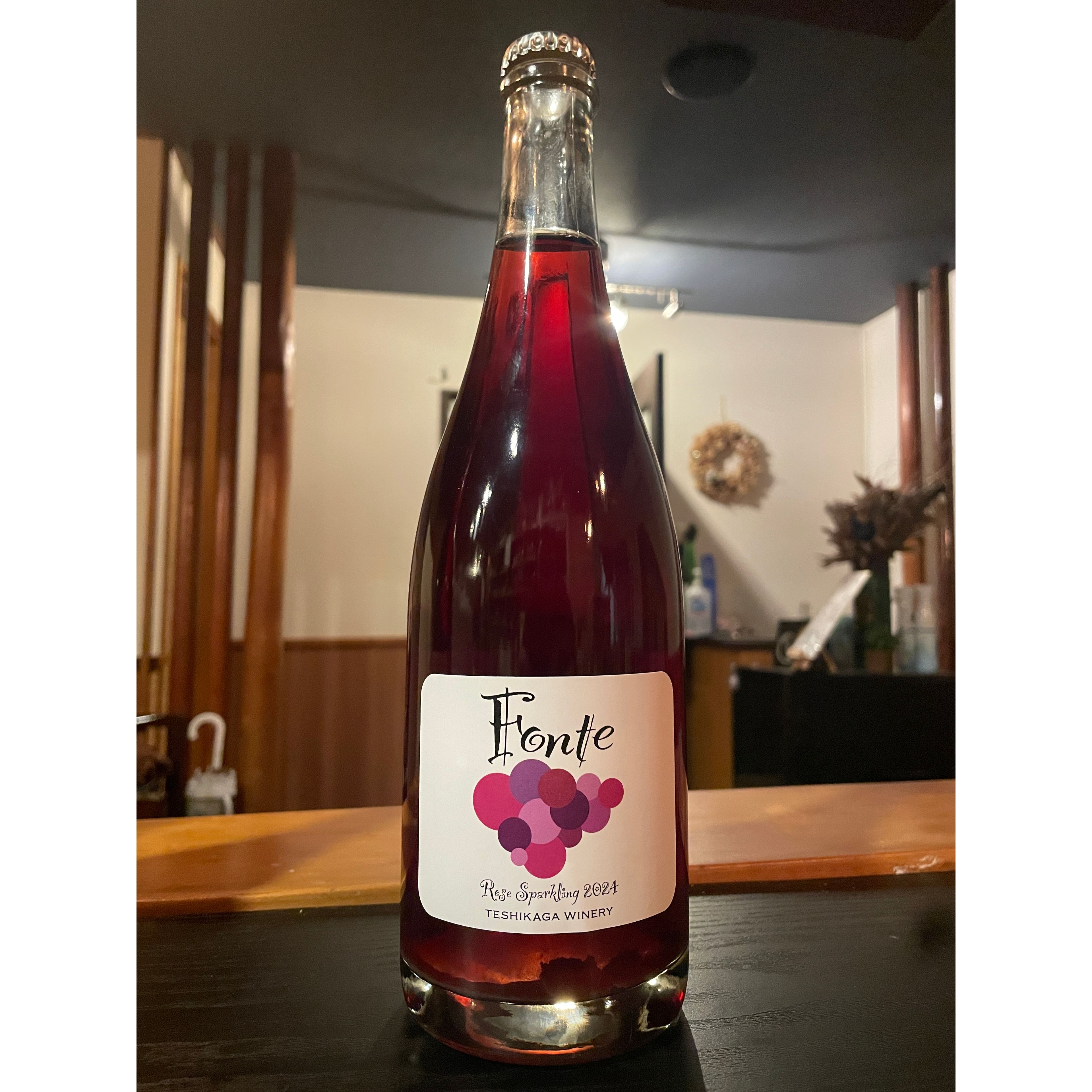 《微発泡ロゼスパークリングワイン》Fonte(フォンテ) 山幸 2024 ハーフ