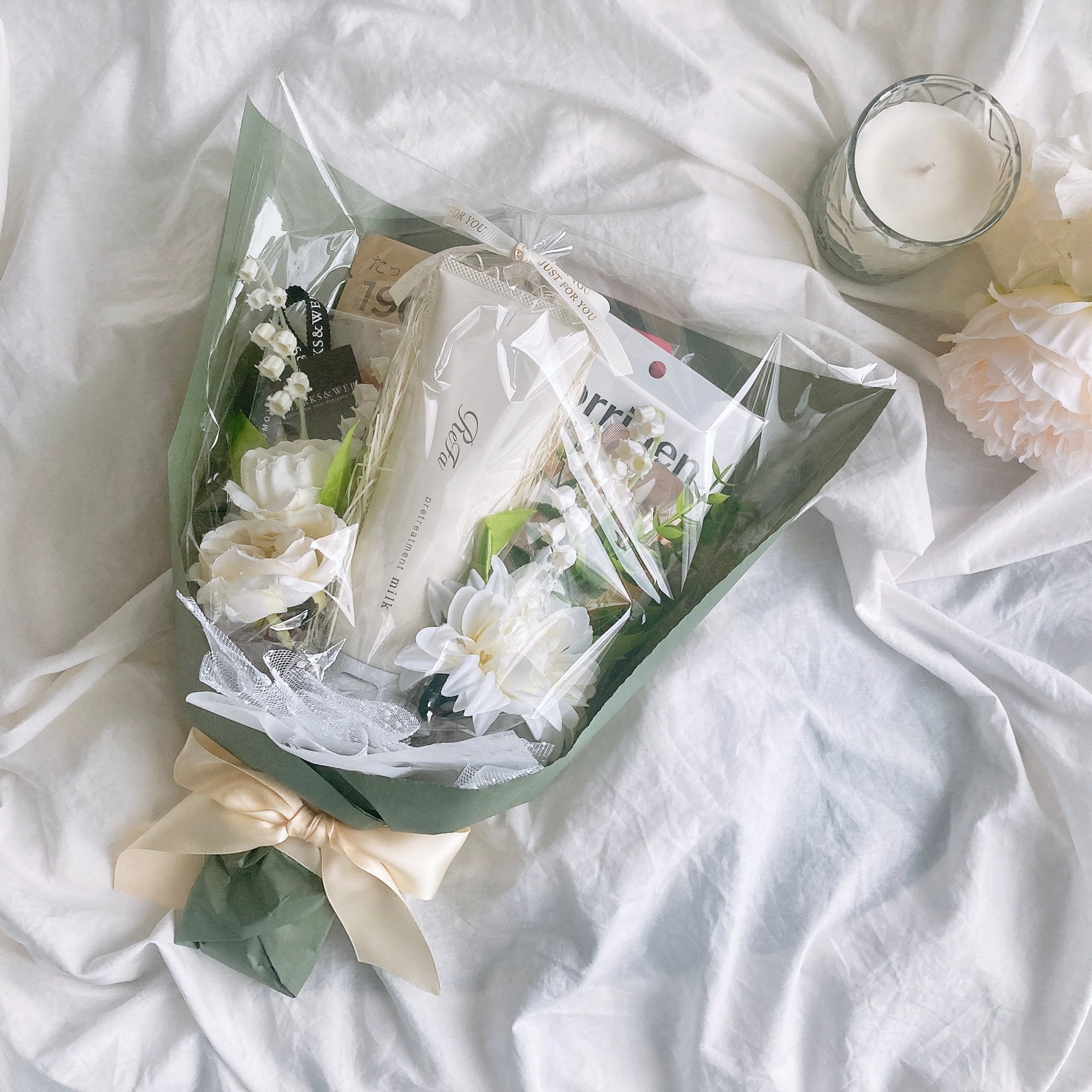 7850円ブーケ 過去作一例・ラッピングイメージ