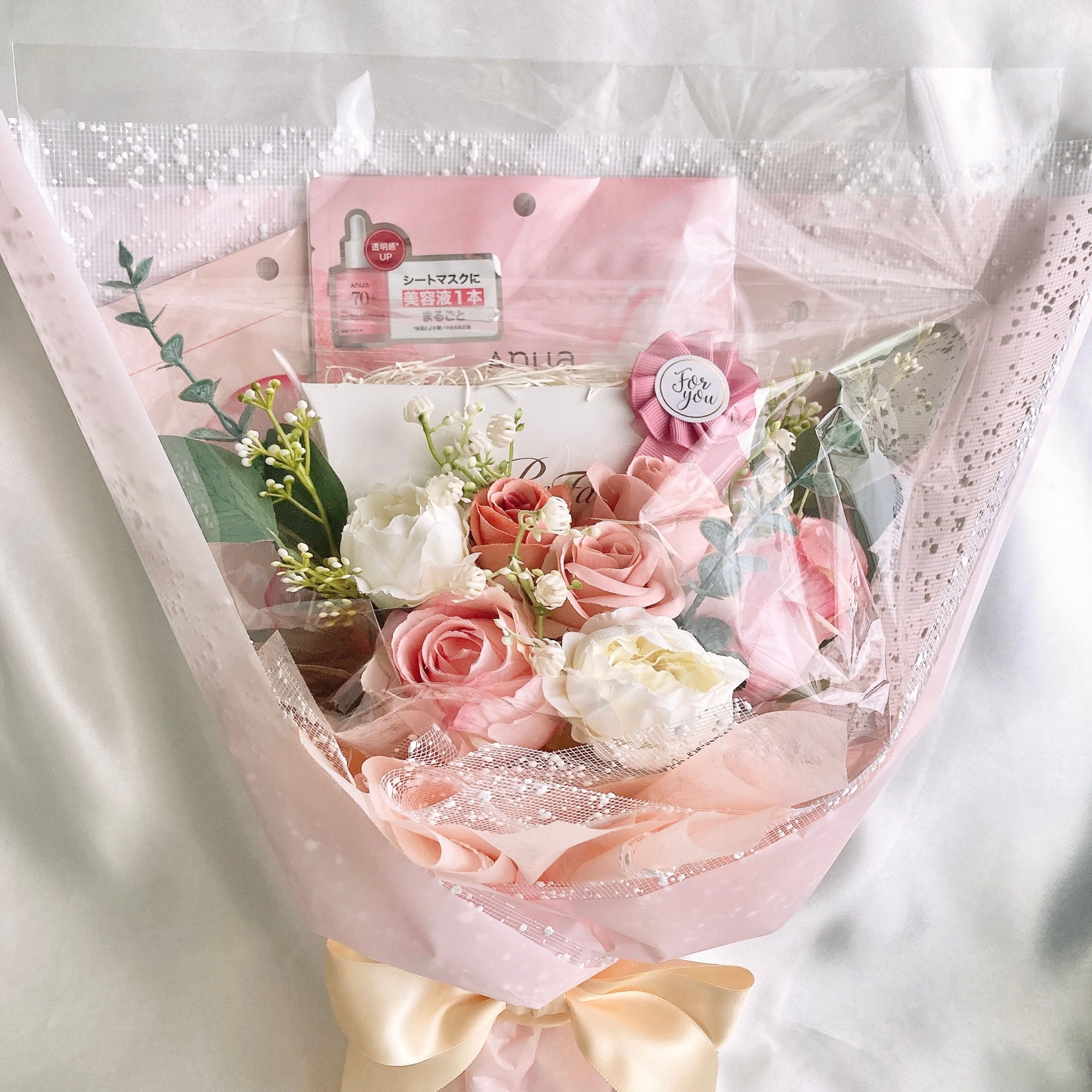 制作代行ブーケ 過去作一例・サイズ感・ラッピングイメージ ※基本ラッピングはお任せとなります