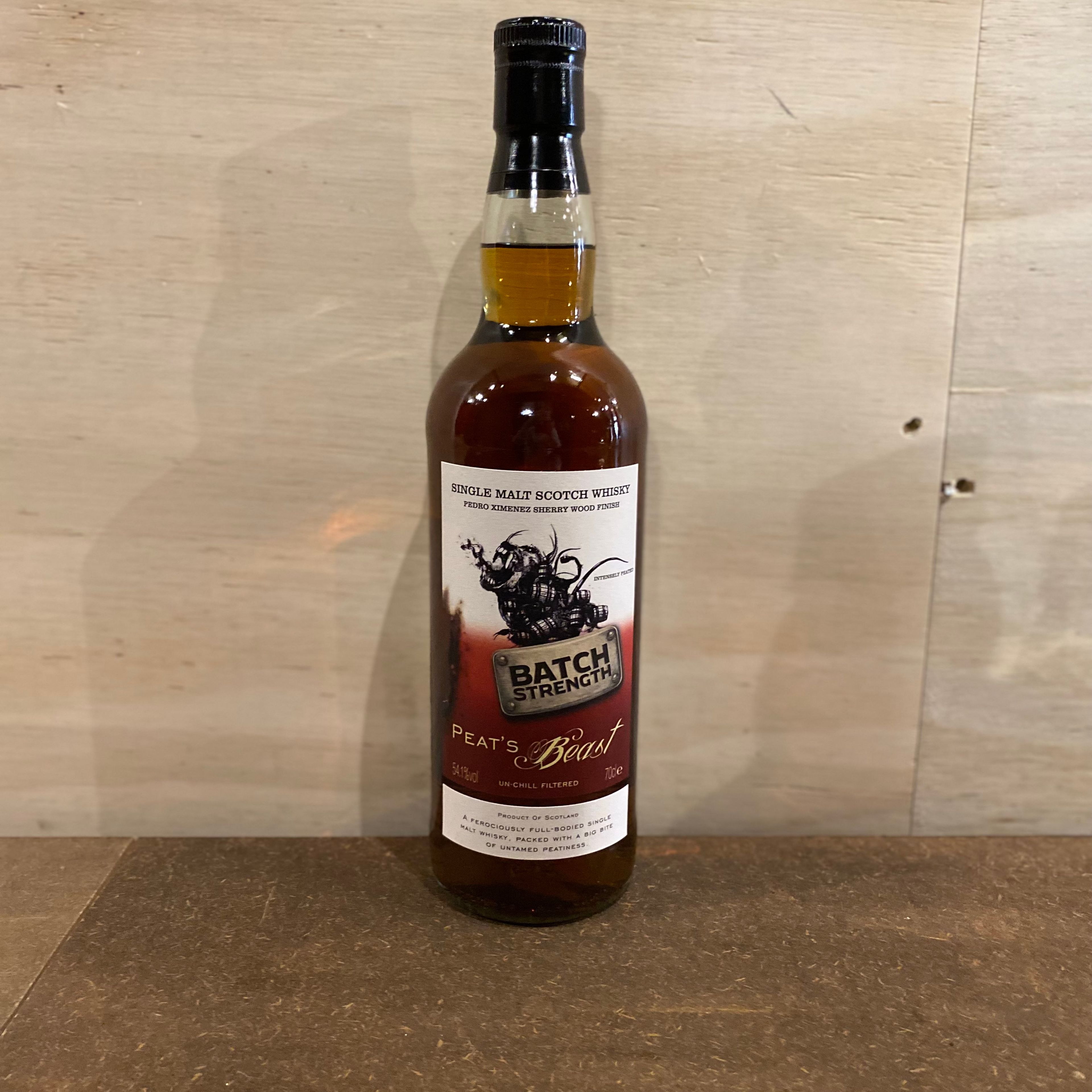 PEAT’S Beast BATCH STRENGTH SHERRY WOOD FINISH